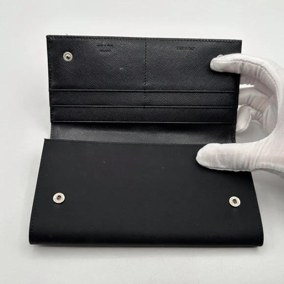 Prada Black Nylon Wallet - Picture 3 of 11